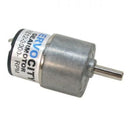 12V、10RPM、368oz-in(26.5kg-cm)ギアモータ