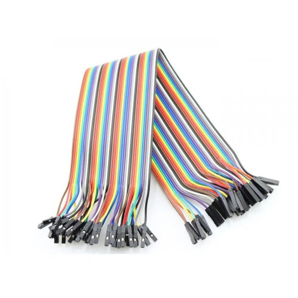 40ピン メス-メス 分割可能 ジャンパ線（30cm） - RobotShop