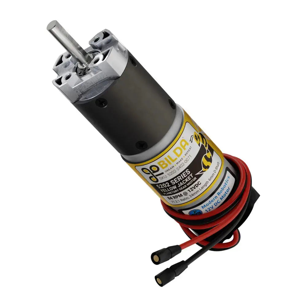 トランスファー様 5202 Series Yellow Jacket Planetary Gear Motor w/ Encoder (71.2:1