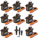 Adeept AD002 サーボモータ RCロボットカー用 (8個入り)