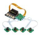 Arducam 1MP*4 Quadrascopic モノクロカメラセット