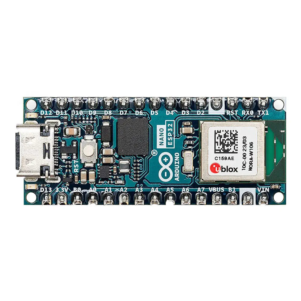 Arduino Nano ESP32 ヘッダ付き - RobotShop