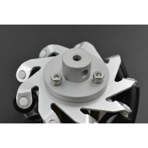 DFRobot 65mm Metal Mecanum Wheel w/ Motor Shaft Coupling (Right) DFRobot 65mm メタルメカナムホイール、モータシャフトカップリング付き (右)