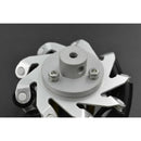 DFRobot 65mm メタルメカナムホイール、モータシャフトカップリング付き (右)