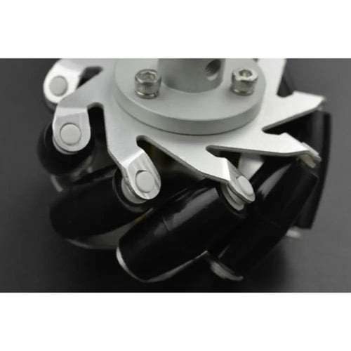 DFRobot 65mm Metal Mecanum Wheel w/ Motor Shaft Coupling (Right) DFRobot 65mm メタルメカナムホイール、モータシャフトカップリング付き (右)