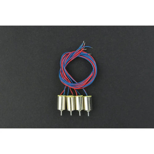 DFRobot Coreless Micro Motor 6x10mm (4pcs) DFRobot コアレスマイクロモータ 6 x 10mm(4個)