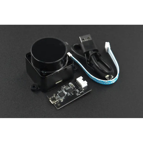 DFRobot DTOF LD19 Laser Lidar Sensor Kit (12m) DFRobot DTOF LD19 レーザ Lidar センサキット (12m)