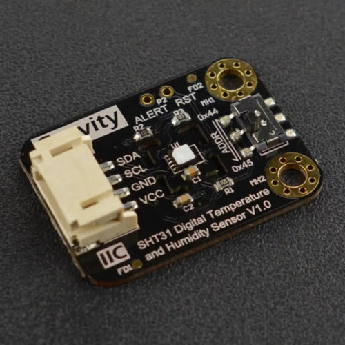 DFRobot Gravity Digital Temperature & Humidity Sensor (SHT31-F) DFRobot Gravity デジタル 温度 / 湿度センサ(SHT31-F)