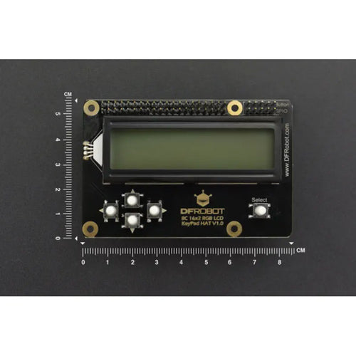 DFRobot I2C 16x2 RGB LCD キーパッド HAT (RGB バックライト付き) (Raspberry Pi 4B/3B+ 対応) DFRobot I2C 16x2 RGB LCD キーパッド HAT (RGB バックライト付き) (Raspberry Pi 4B/3B+ 対応)