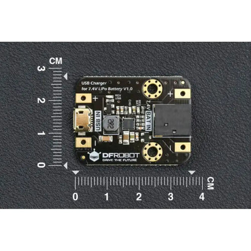 DFRobot 7.4V LiPo バッテリー用 USB 充電器 DFRobot 7.4V LiPo バッテリー用 USB 充電器