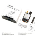 Elecrow ThinkNode M1 LoRa Meshtasticトランシーバ (1.54インチ EPDディスプレイ GPS機能付き nRF52840、ケースなし、915MHz)