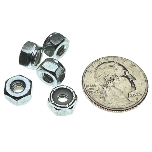 Fingertech 8-32 Nylon Locking Nut (5pcs) フィンガーテック 8-32 ナイロンロックナット (5個)