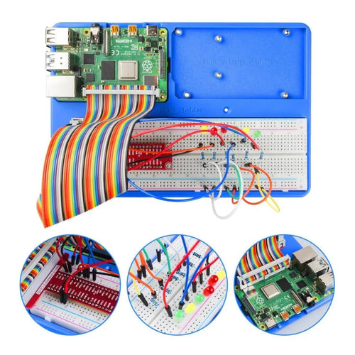 Holder Breadboard Kit w/ 830 points for Raspberry Pi & Arduino Uno R3, Mega 2560 Raspberry Pi/Arduino Uno R3/Mega 2560用 830ポイントホルダブレッドボードキット