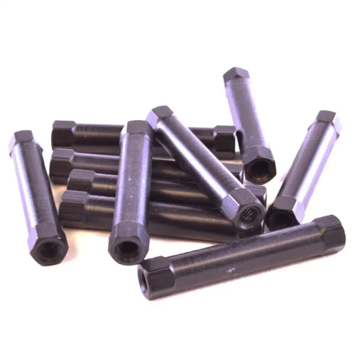 Lynxmotion Hex Standoffs (F/F) - 30mm x 5mm M3 Tapped (10pk) Lynxmotionアルミ製六角スタンドオフ(F / F) -  30mm x 5mm M3タップ(10個入り)