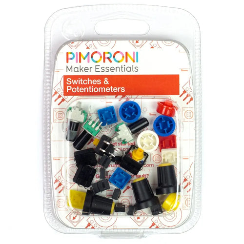 Pimoroni Maker Essentials - Switches & Potentiometers Pimoroni Maker Essentials - スイッチ & ポテンショメータ