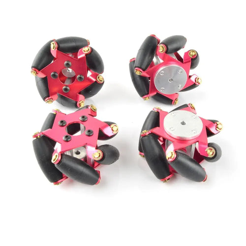Mecanum Wheel 4 Pack (w/ Metal Hubs) Mecanum車輪4パック(w/ 金属ハブ)