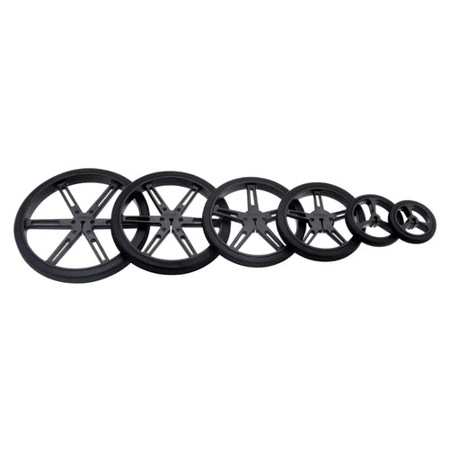 Pololu Wheel 80×10mm Pair - White Pololu ホイール 80 x 10mm - 白色 - 2個