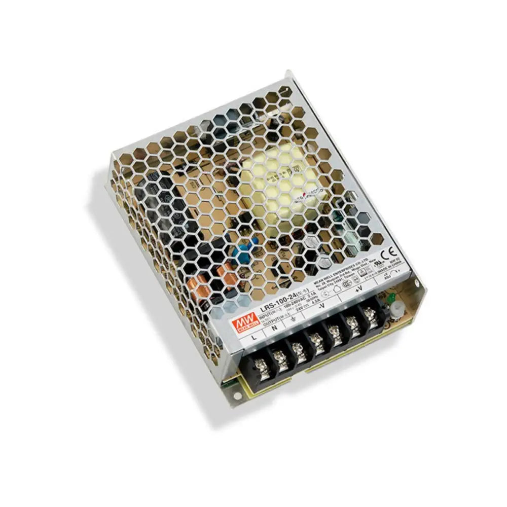 PoPower24-100 24V100Wスイッチング電源 - RobotShop