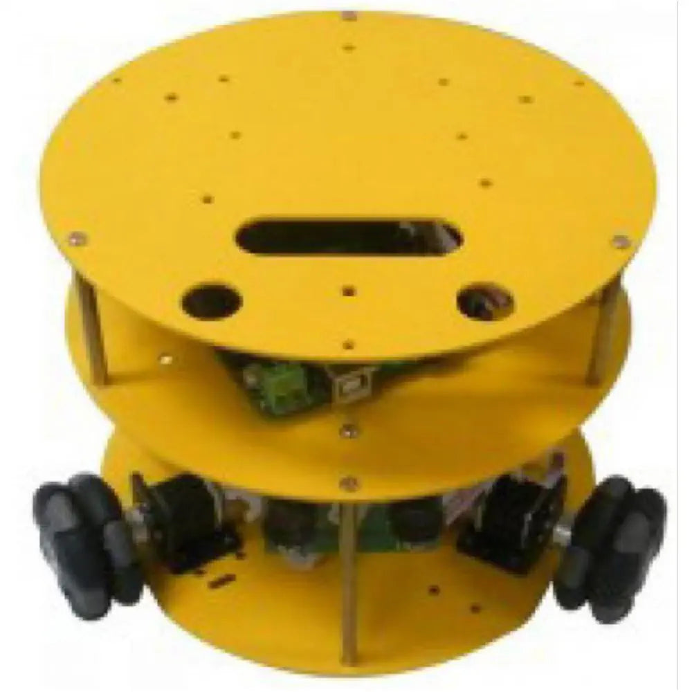 3WD 48mm オムニホイールモバイルロボットキット - RobotShop
