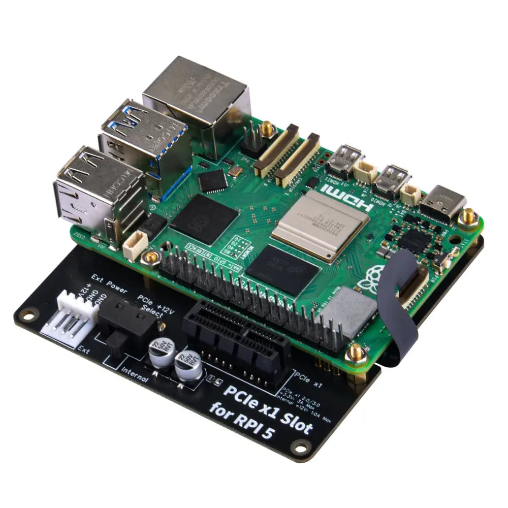 52Pi P02 PCIeスロット (Raspberry Pi 5 拡張アダプタボード用