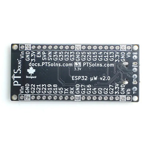 PTSolns ESP32microWatt 開発ボードマイクロコントローラ PTSolns ESP32microWatt 開発ボードマイクロコントローラ