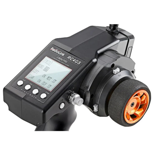 RadioLink RC4GS V3 2.4GHz 4CH Transmitter w/ R6FG Receiver RadioLink RC4GS V3 2.4GHz 4CHトランスミッタ(R6FGレシーバ付き)