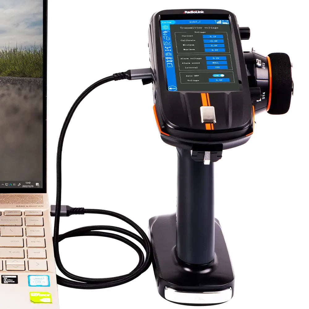 RadioLink RC8X 8チャンネル 2.4Ghz R8FGジャイロレシーバー & バッグ