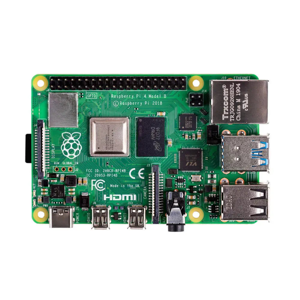 Raspberry Pi 4 Model B 4Gコンピュータボード - RobotShop