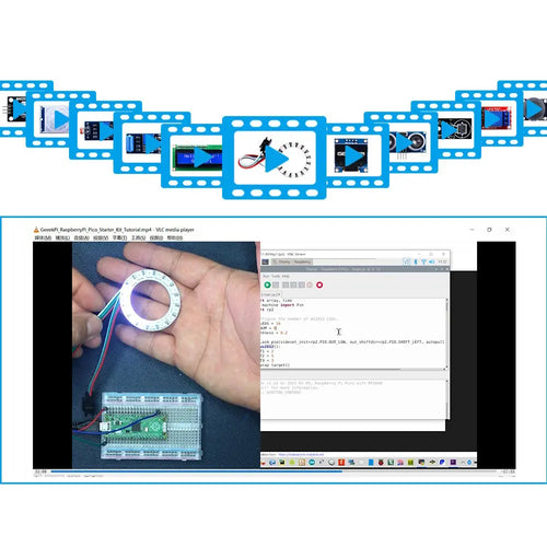 Raspberry Pi Pico MicroPython センサ & プログラミングキット Raspberry Pi Pico MicroPython センサ & プログラミングキット