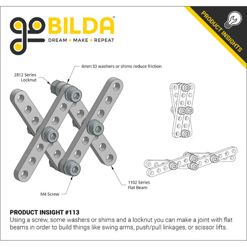 ServoCity 1102 Series Flat Beam (29 Hole, 232mm Length) - 2 Pack ServoCity 1102シリーズ フラットビーム (29穴 長さ232mm) - 2個