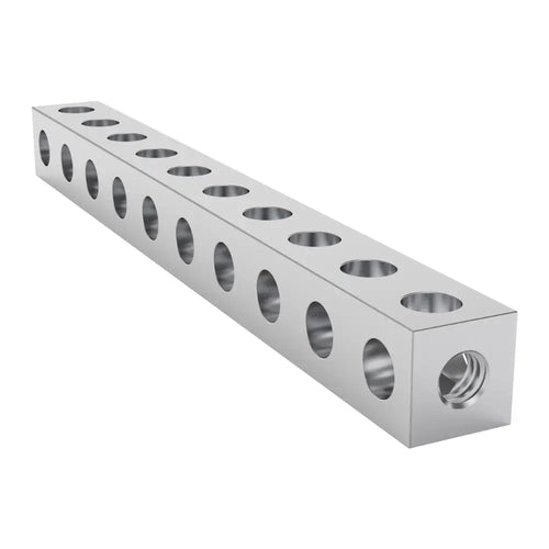 ServoCity 1106 Series Square Beam (10 Hole, 80mm Length) ServoCity 1106シリーズ 角形ビーム (10穴、長さ 80mm)