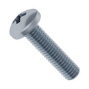 ServoCity M3 x 0.5mm 亜鉛メッキ なべ頭ネジ (長さ 12mm) - 6 個パック