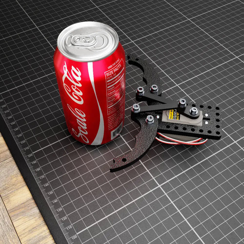 ServoCity Servo-Driven Gripper Kit (Servo Included) ServoCity サーボ駆動グリッパキット (サーボ付属)