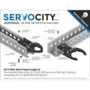 ServoCity サーボ駆動グリッパキット (サーボ付属)