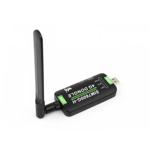 SIM7600G-H 4G DONGLE, GNSS Positioning, Global Band Support SIM7600G-H 4Gドングル GNSS測位 グローバルバンド対応