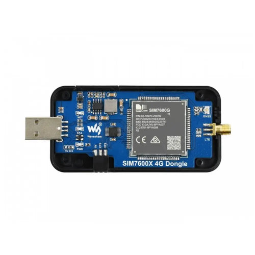 SIM7600G-H 4G DONGLE, GNSS Positioning, Global Band Support SIM7600G-H 4Gドングル GNSS測位 グローバルバンド対応