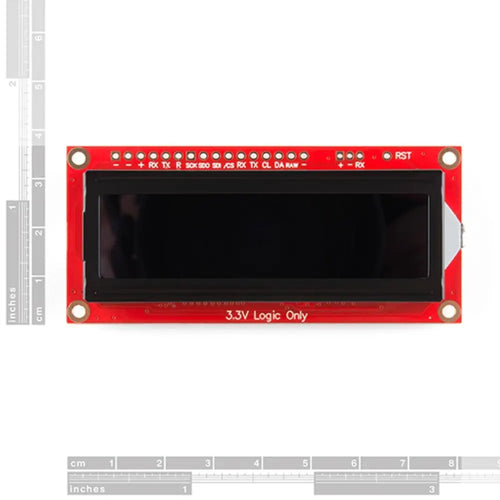SparkFun 16x2文字LCDディスプレイブラック、RGB 3.3V SparkFun 16x2文字LCDディスプレイブラック、RGB 3.3V