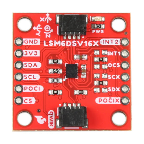 SparkFun 6DoF IMU Breakout - LSM6DSV16X (Qwiic) SparkFun 6DoF IMU ブレイクアウト - LSM6DSV16X (Qwiic)