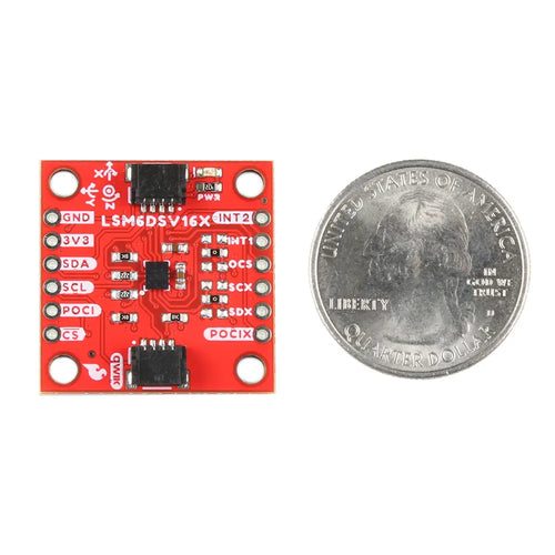SparkFun 6DoF IMU Breakout - LSM6DSV16X (Qwiic) SparkFun 6DoF IMU ブレイクアウト - LSM6DSV16X (Qwiic)