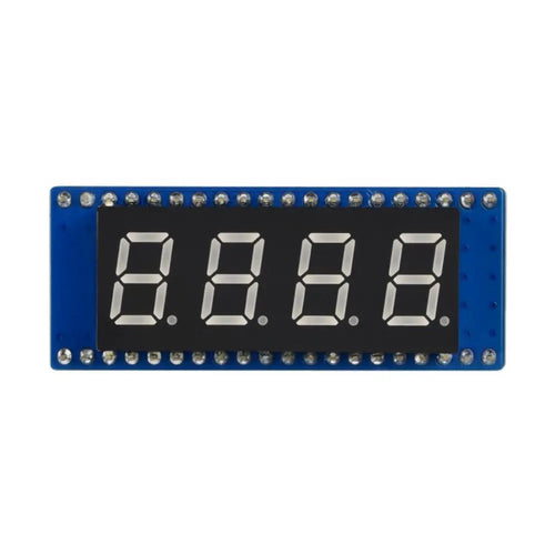 Waveshare 4-digit 8-segment SPI Display Module for Raspberry Pi Pico Waveshare Raspberry Pi Pico用 4桁8セグメントSPIディスプレイモジュール