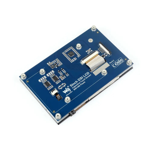 Waveshare 5インチ 静電容量式タッチディスプレイ、Raspberry Pi用、DSIインターフェース、800×480 Waveshare 5インチ 静電容量式タッチディスプレイ、Raspberry Pi用、DSIインターフェース、800×480