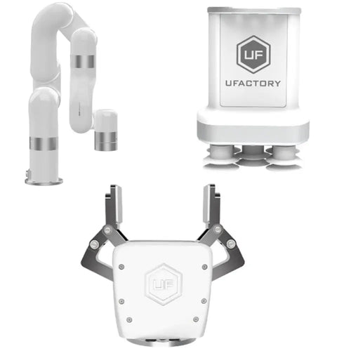 xArm 6 Robotic Arm Bundle w/ Gripper and Vacuum Gripper xArm 6 ロボットアームセット (xArmグリッパ & 真空グリッパ付き)