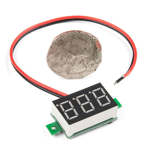 0.28 "LEDデジタルDC電圧計
