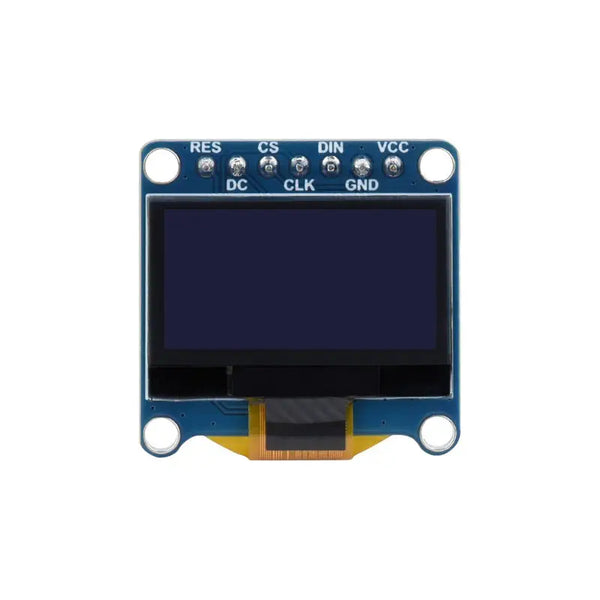 Waveshare 0.96インチ OLEDディスプレイモジュール、解像度 128x64
