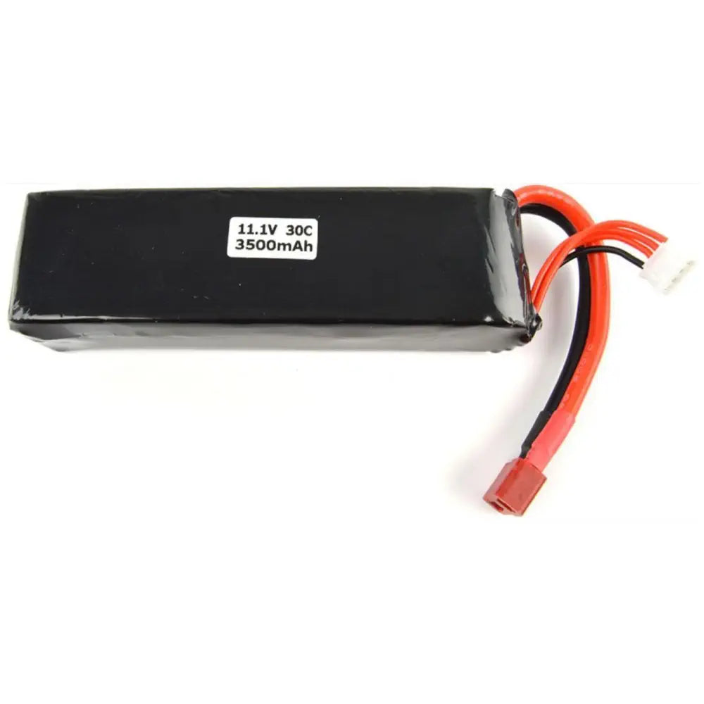 11.1V、3500mAh、30C LiPoバッテリ