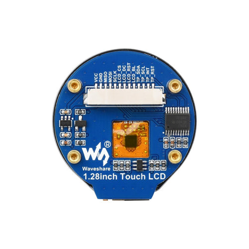 Waveshare 1.28 Inch 円形LCDディスプレイモジュール タッチパネル付き 240 x 240 IPS SPI I2C