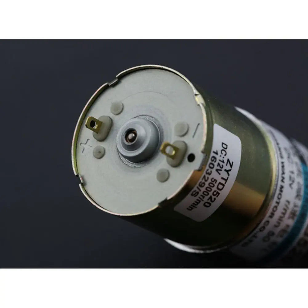 12V 50RPM 694 oz-in (50kg･cm) ブラシ付き DCモータ