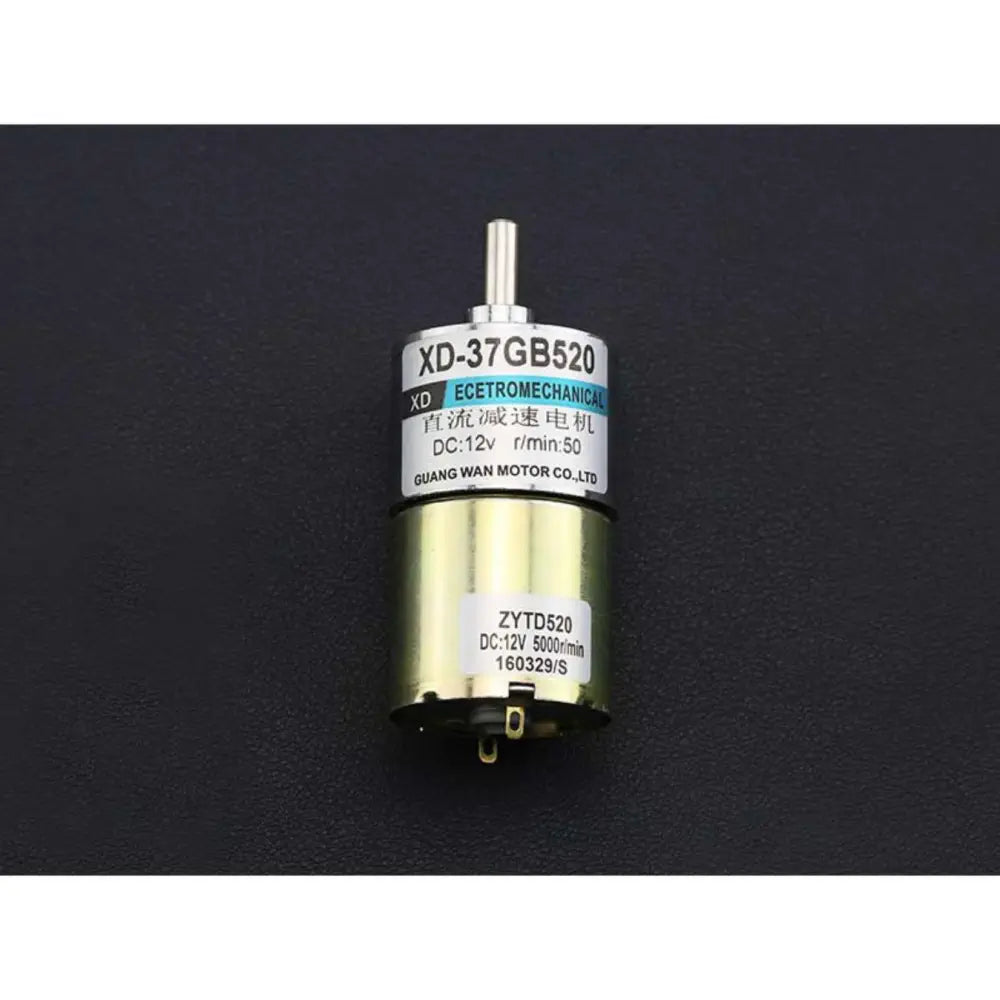 12V 50RPM 694 oz-in (50kg･cm) ブラシ付き DCモータ