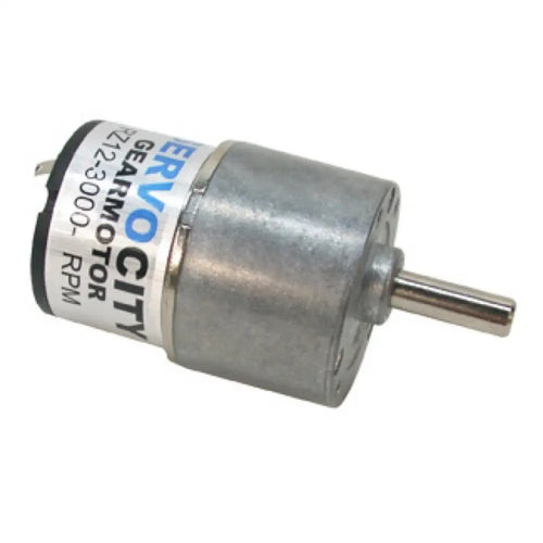 12V、6RPM、613oz-in（44156g-cm）ギアモータ