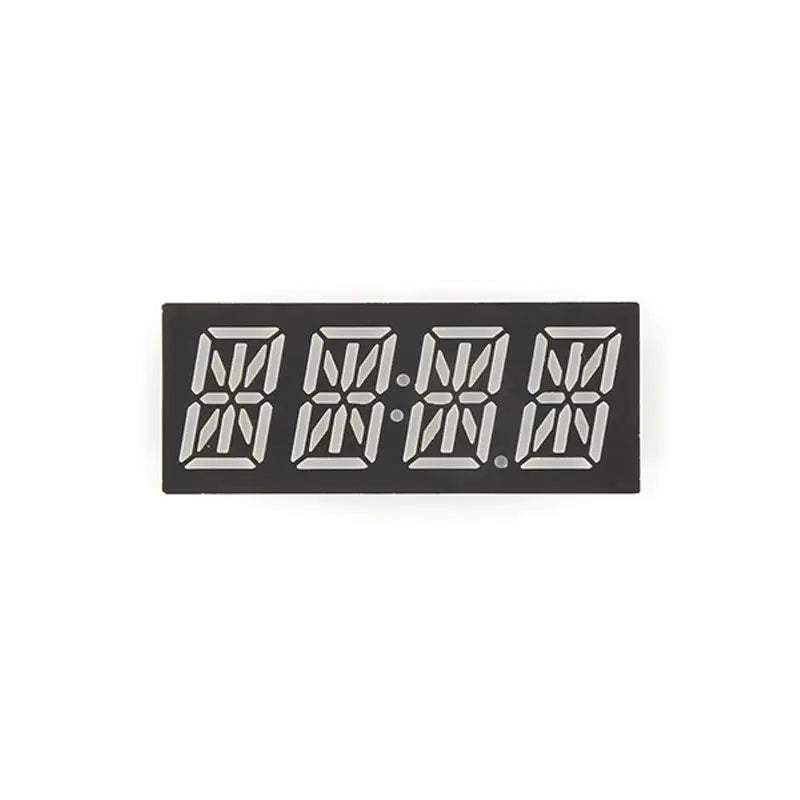 14セグメント 英数字表示器 - 青色